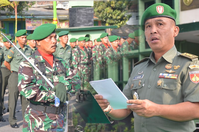 Korem Salatiga Gelar Upacara 17-an